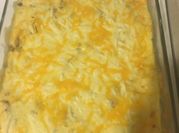 A picture of white sauce