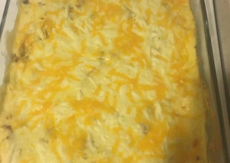 Recipe of Favorite White sauce enchiladas