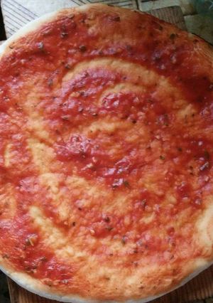 Una foto de Pizza