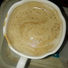 A picture of Hand beat coffee.