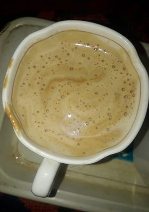 A picture of Hand beat coffee.