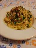 Spaghetti con trota salmonata glutenfree
