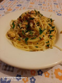 Foto di Spaghetti con trota salmonata glutenfree