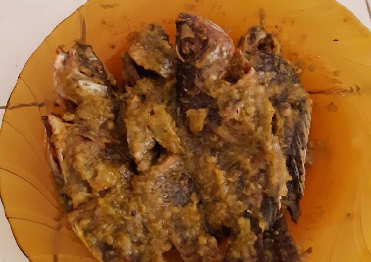 Resep Ikan nila 🐟 sambel ijo, Bikin Ngiler