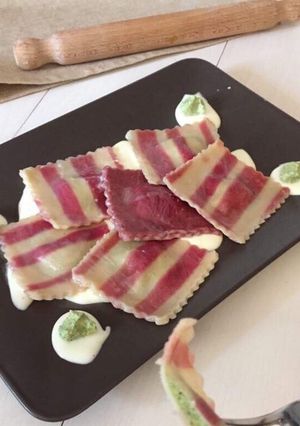 Foto di Ravioli a righe