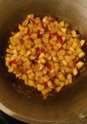 Foto resep Tumis Kentang Tahu