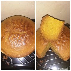A picture of My carrot cake.