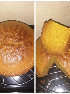 A picture of My carrot cake.