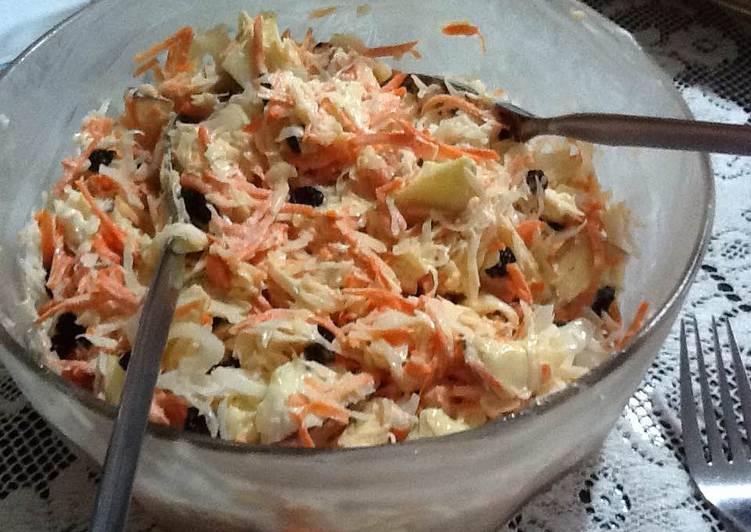 Ensalada De Col Repollo Y Zanahoria Receta De Rosa Padrón Argentó Cookpad 0980