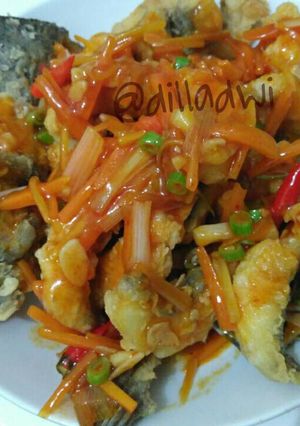 Foto resep Gurame fillet saus asam manis