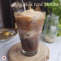 A picture of SOY MILK ICED MOCHA (VEGAN).