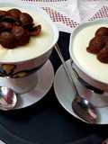 Crema de arroz anisado con toppings