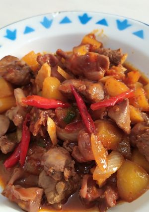 Foto resep Sambel goreng kentang ati ampela