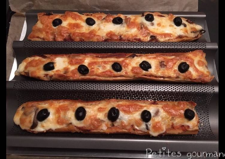 Comment Préparer Les Baguettes pizza