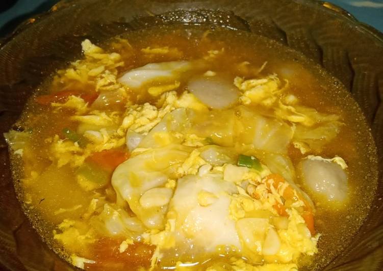Resep Sup Telur Sederhana Banget Anti Gagal