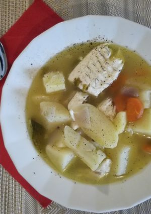 Φωτογραφία της συνταγής Ψαρόσουπα με πατάτες
