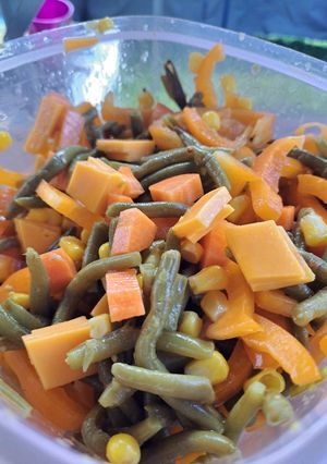 Une photo de Salade d'haricot vert