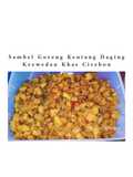Sambel Goreng Kentang Daging Krewedan Khas Cirebon