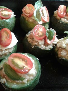 Una foto de Zapallitos rellenos de carne picada
