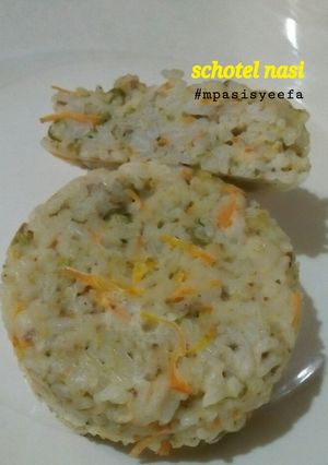Foto resep Schotel nasi mpasi 11 bulan