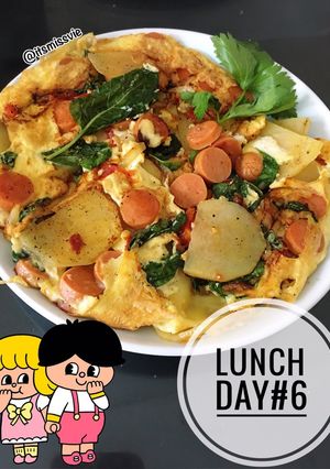 Foto resep Omelette Sayur