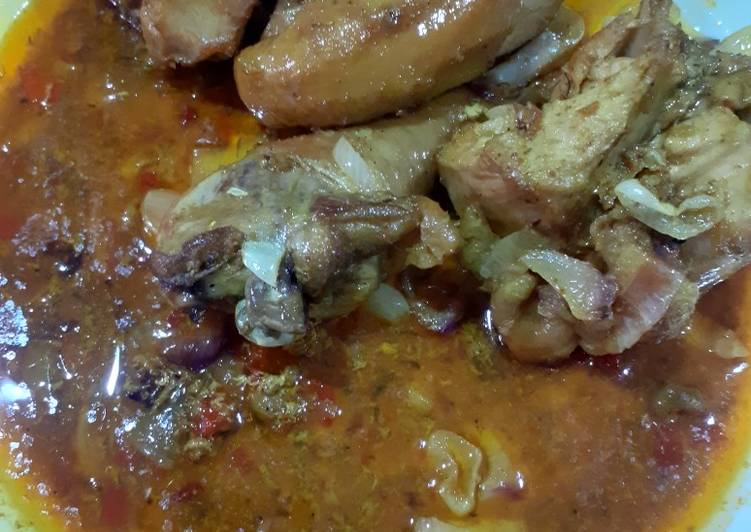 Recipe of Quick Curry Spicy chicken