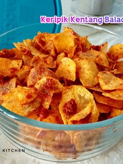 Foto resep Keripik Kentang Balado