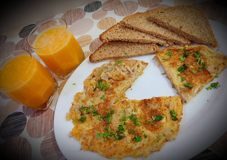 Recipe of Yummy Healthy Omlette Platter