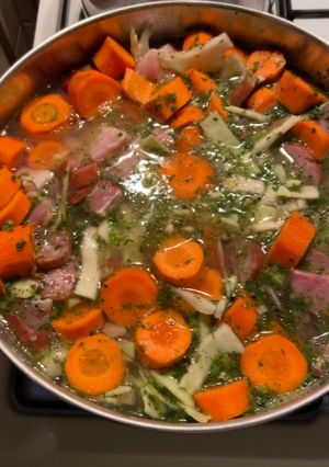 Une photo de Soupe au automne