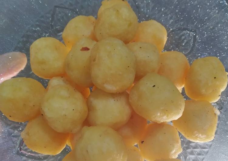 Cara Membuat Bola bola kentang yang Gurih