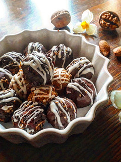 عکسی از دستور توپک موزی شکلاتی🍌🍫