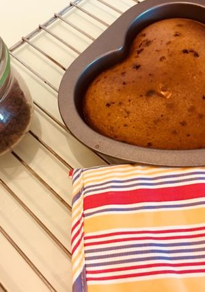 A picture of Sugar free whole wheat Jaggery cake.