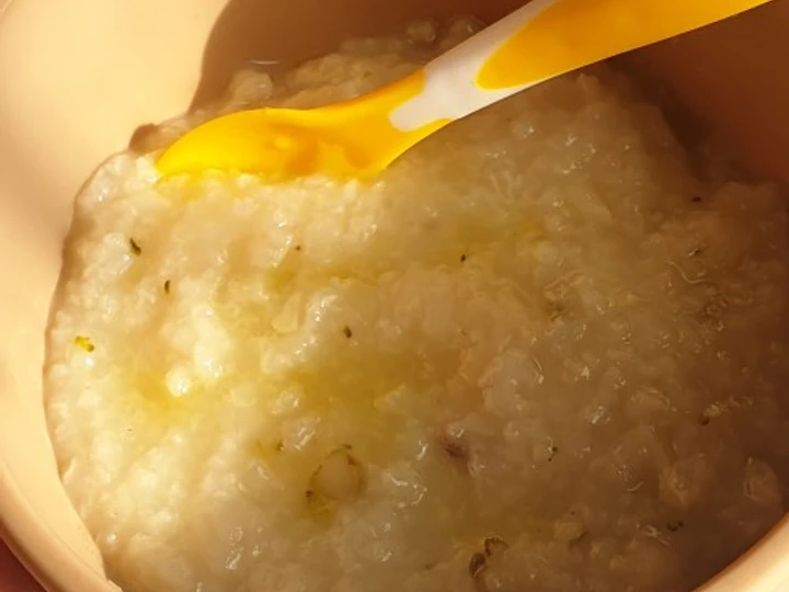 Cara Mudah Menyiapkan Resep MPASI 7/8 bulan Bubur Hati Ayam Brokoli Buncis yang Sempurna Anti Ribet, Mantap Sekali