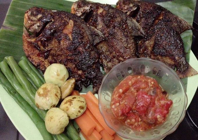 Resep Ikan bakar bumbu kecap, Enak Banget