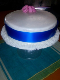 A picture of Vanilla cake#author marathon #.