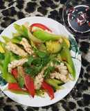Mực xào dưa cà