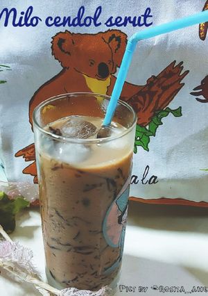 Foto resep Es Milo Cendol Serut