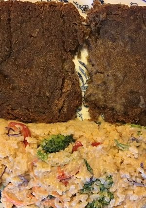 A picture of California Farm Spelt Flour MeatLoaf.