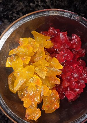 A picture of Tutti frutti recipe.