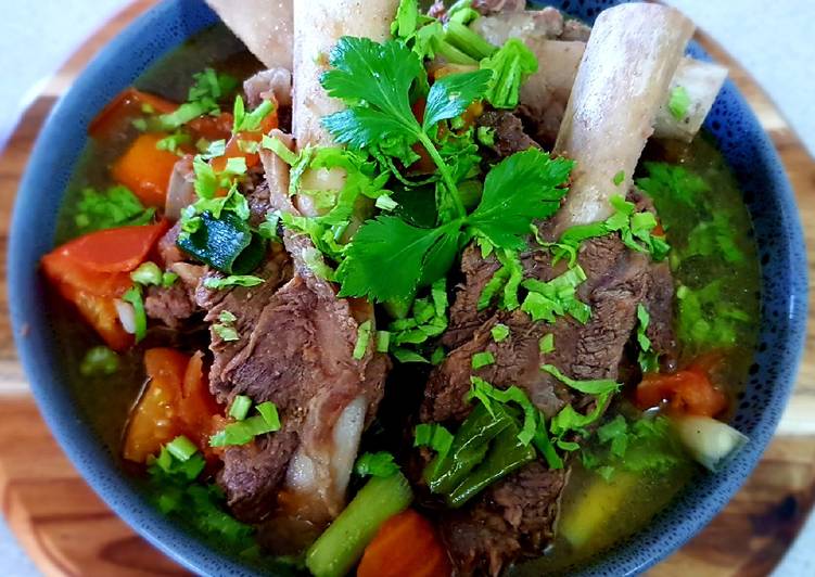 Recipe of Super Quick Homemade SUP IGA SAPI (Beef Ribs Clear Sup)