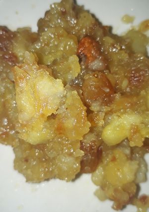 A picture of Aloo halwa.
