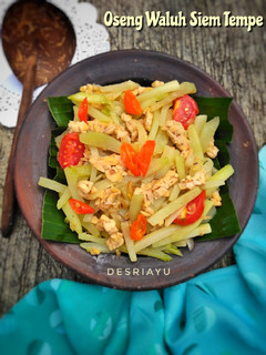 Foto resep Oseng Waluh (Labu Siam) dan Tempe