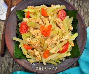 Cara Membuat Oseng Waluh (Labu Siam) dan Tempe Sedap