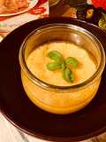 Polenta with Mushrooms and Sausage Cooked in a Jar in the Microwave