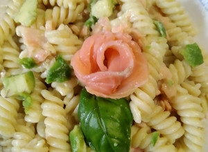 Foto di Fusilli easy con avocado e salmone