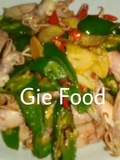 Foto resep Cumi asin cabe ijo