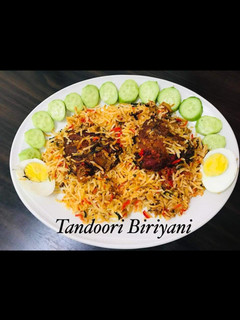 தந்தூரி சிக்கன் தம் பிரியாணி (Thanthoori Chicken Dam Biriyani Recipe in Tamil) செய்முறை முக்கிய புகைப்படம்