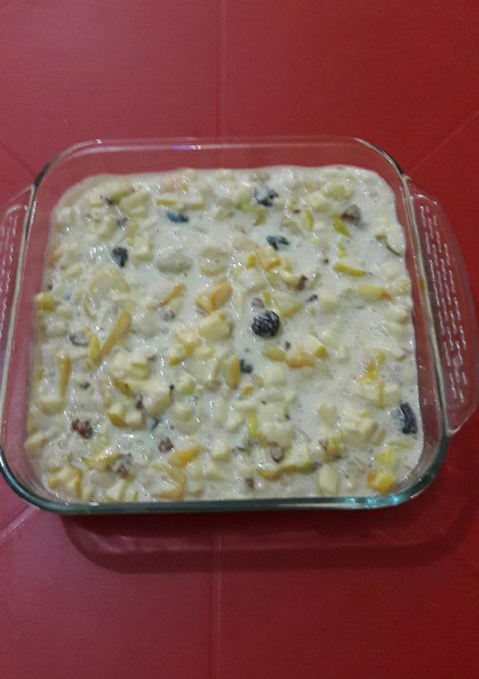 Una foto de Ensalada navideña de frutas