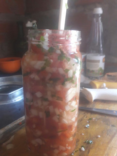 Una foto de Salsa criolla