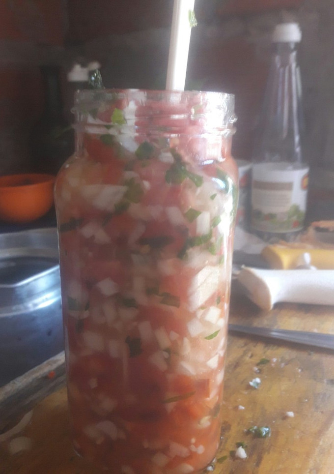 Una foto de Salsa criolla